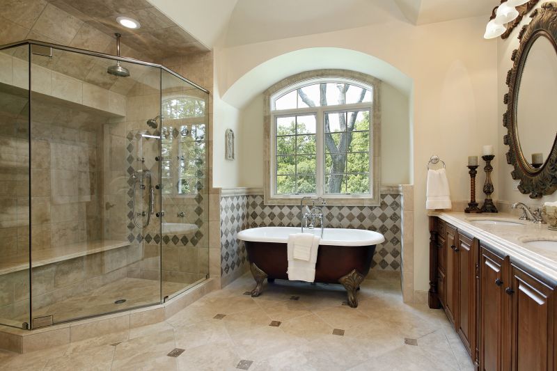 Spa-Inspired Shower with Seating